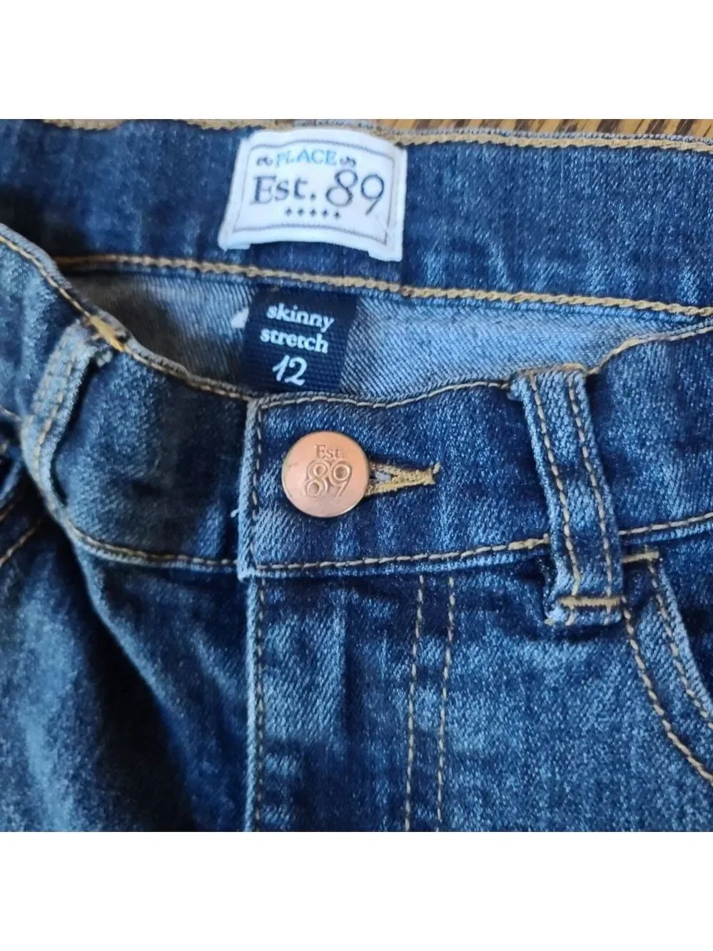 Girls The Children's Place Skinny Stretch Jeans Size 12